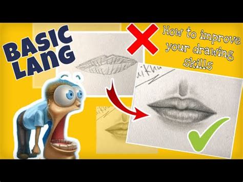 PAANO ANG TAMANG PAG DRAWING NG BIBIG .